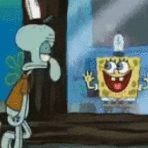 Interested Spongebob Squarepants GIF