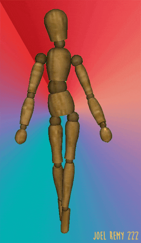 Wood Mannequin GIF by joelremygif