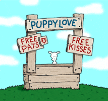 Puppy Love Dogs GIF by Chippy the Dog
