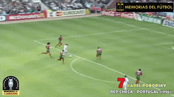 Gol Poborsky Euro 1996 GIF