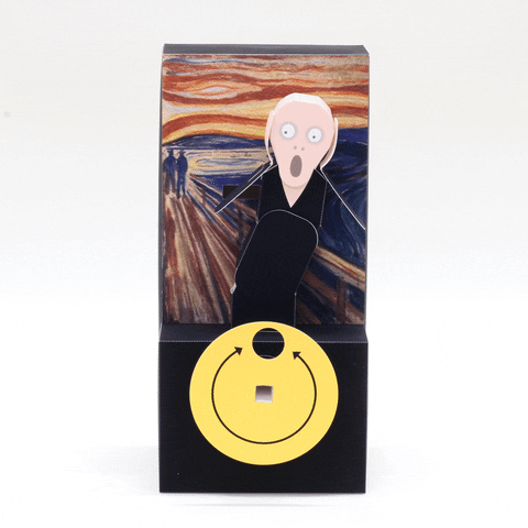Munch GIF