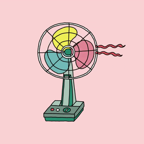 Sweating Heat Wave GIF by golden freckles