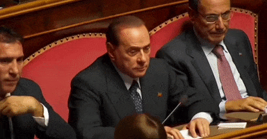 Oh No Berlusconi GIF by GIPHY News