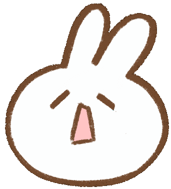 Bunny Love Sticker by Helen Bucher