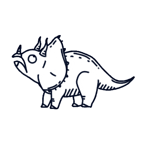 Dinosaur Dino Sticker