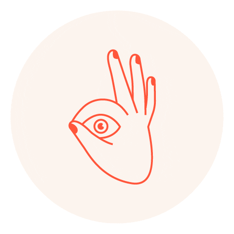Women Index Sticker