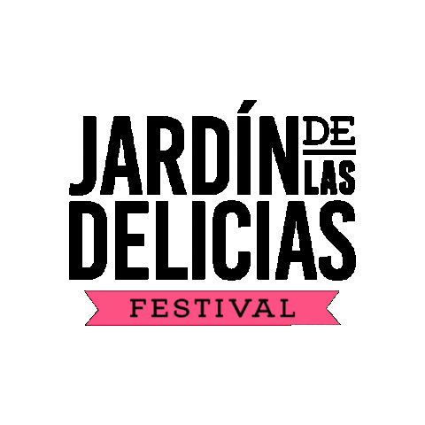 Jdld Sticker by Jardín de las Delicias Festival
