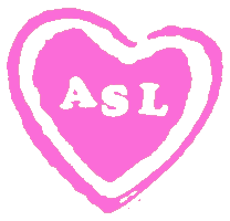 Sign Language Love Sticker