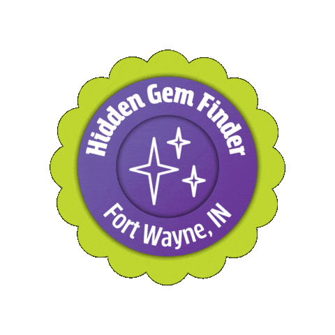 Badge Indiana Sticker by Visit Fort Wayne