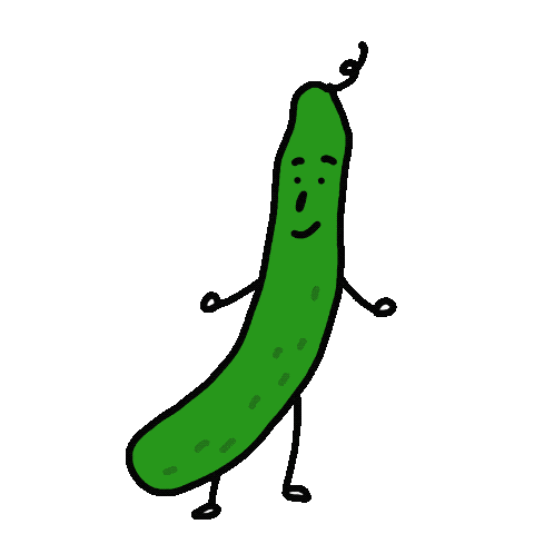 Cucumber Sticker