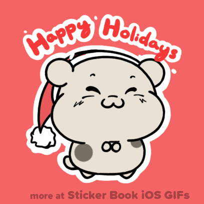 Happy Merry Christmas GIF by Sticker Book iOS GIFs