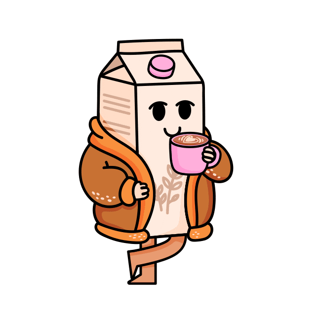 Plant Based Coffee Sticker by PETA