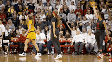 Womens Basketball GIF by Indiana Hoosiers