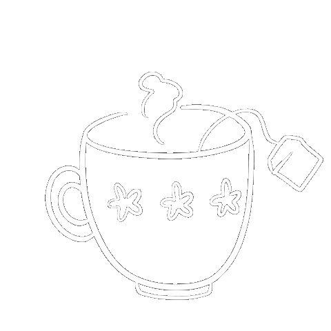 Tea Cafe Sticker