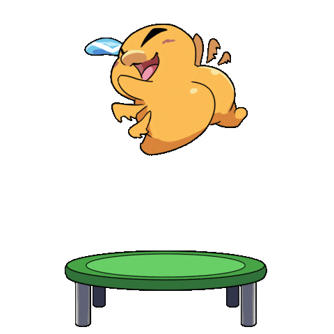 Jump Jumping Sticker by Apeironnft