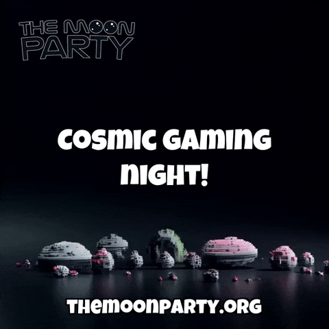 Night Arcade GIF by The Moon Party