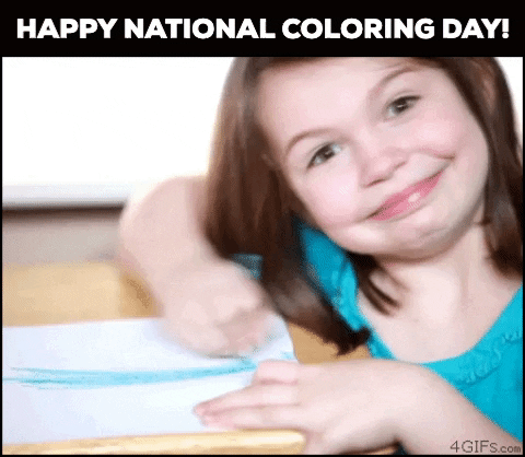 national coloring day