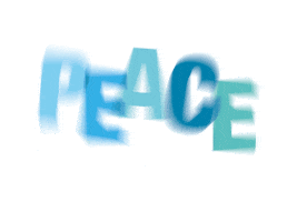 Peace Lookback Sticker by bpb