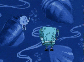 spongebob squarepants dancing GIF