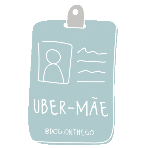 Sticker by dog on the go