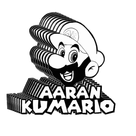 Aarankumario Sticker by Scratched Out Ent