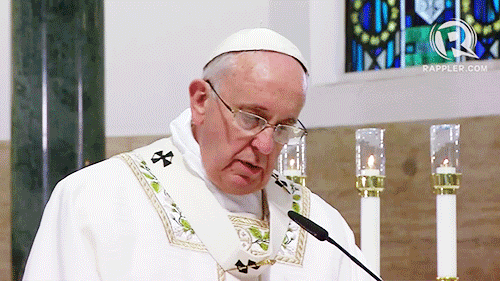 Pope Francis Laugh GIFs - Get the best GIF on GIPHY