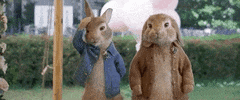 Bunny Sony GIF by Peter Rabbit Movie