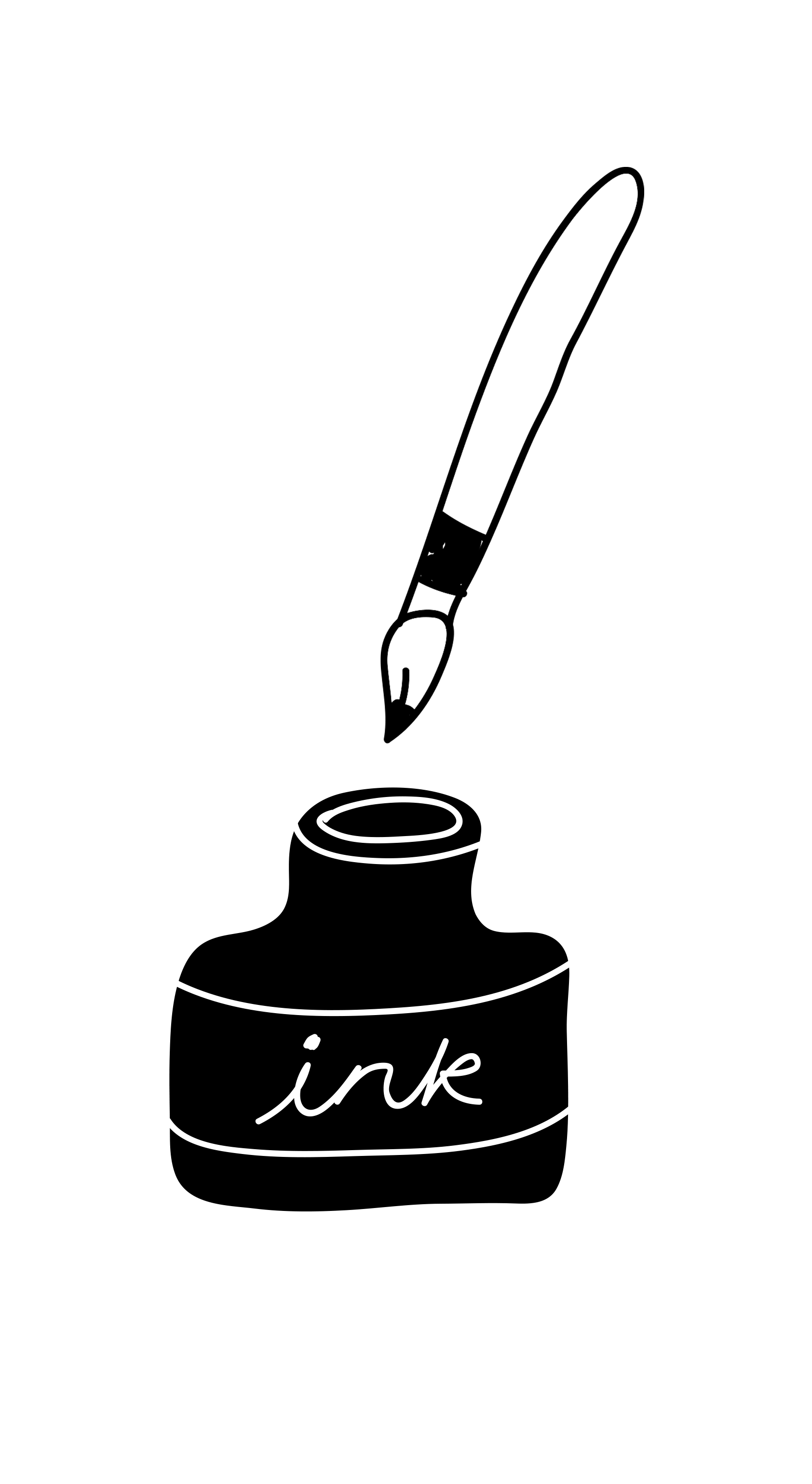 Ink Sticker by Natalie Byrne for iOS & Android | GIPHY