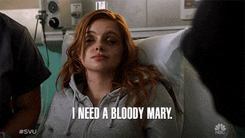 Hang Over Bloody Mary GIF by Law & Order