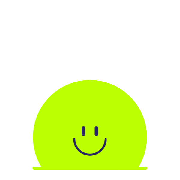 Jump Smile Sticker