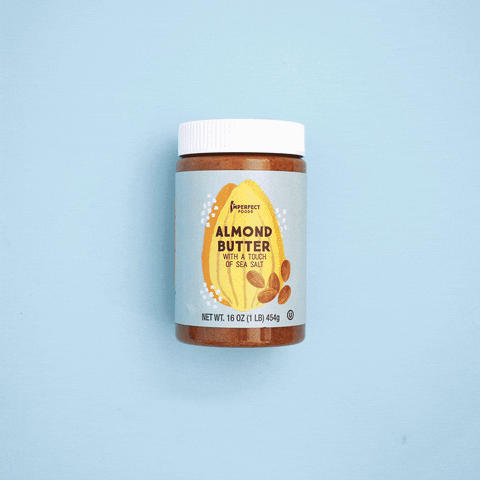 Almond Butter Food GIF by Imperfect Foods