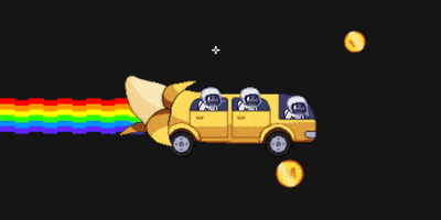 Rainbow Driving GIF by Smolverse