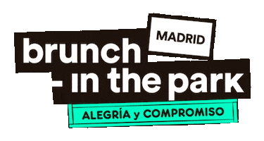 Brunch In The Park Madrid Sticker by Brunch -In Barcelona
