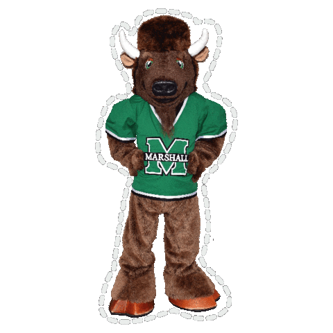 We Are Marshall Marco Sticker by Marshall University