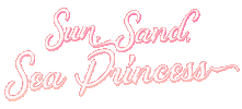 Sea Princess Beach Sticker