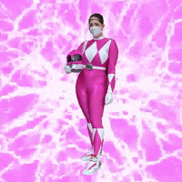 Cosplay Pink Power Ranger GIF by baby tress