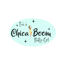 Chica Boom Pinup Magazine Sticker