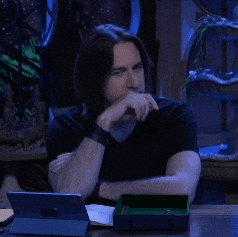 Matthew Thinking GIF