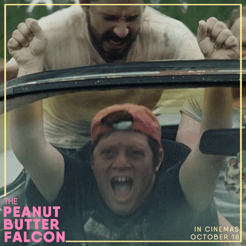 Driving Peanut Butter Falcon GIF by Signature Entertainment