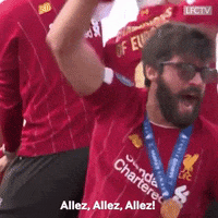 champions league singing GIF by Liverpool FC