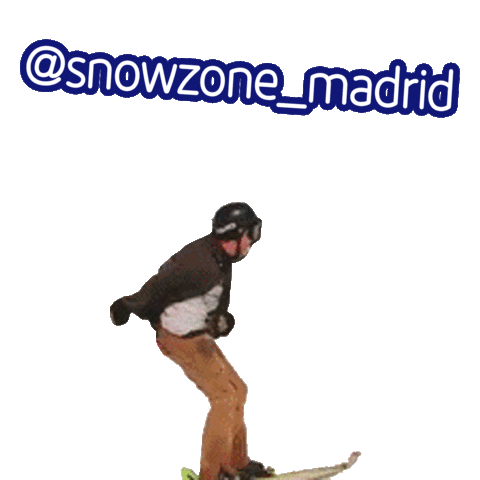 MadridSnowzone Sticker