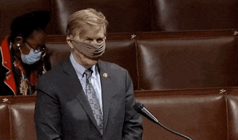 Don Beyer Mask GIF by GIPHY News