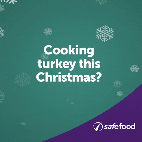 Christmas Turkey GIF by safefood