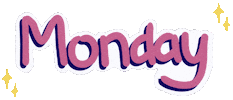 Day Monday Sticker