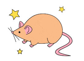 Fat Mouse Pet Sticker