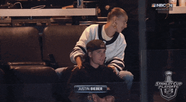 Justin Bieber Sport GIF by NHL