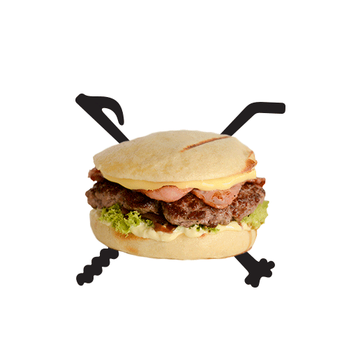 Burger Finedining Sticker by XalavroOpenBar