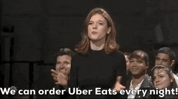 uber eats snl GIF by Saturday Night Live