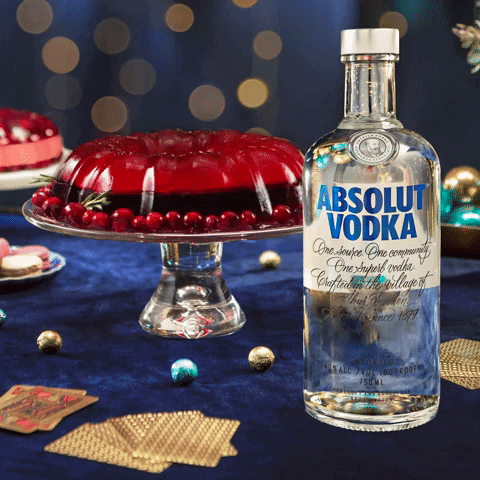 Holiday Cheers GIF by Absolut Vodka