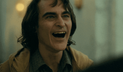 Warner Bros Lol GIF by Joker Movie - Warner Bros Lol GIF by Joker Movie